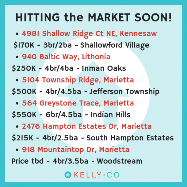 Coming Soon Listings